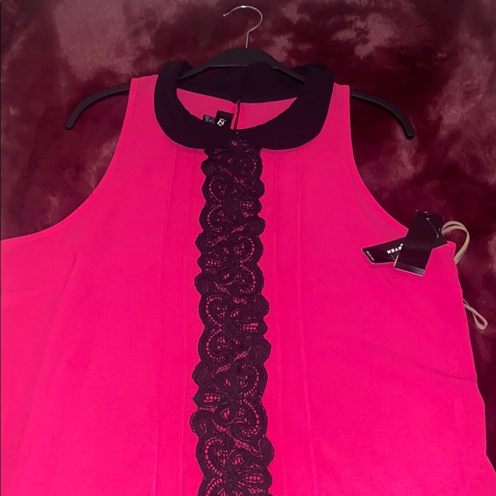 Magenta blouse